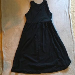 TARGET | a new day Black Sleeveless Knit Ballet Dress Size: L